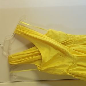 New With Tag Banana Republic Monogram Yellow Dress